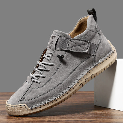 Damen Leder Boots Plus Size | Bequeme Casual Schuhe Sommer