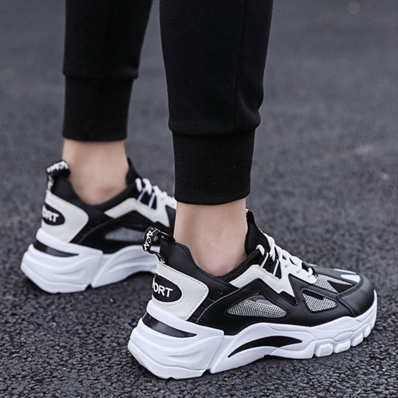 Men's White Non-Slip Running Walking Athletic Shoes