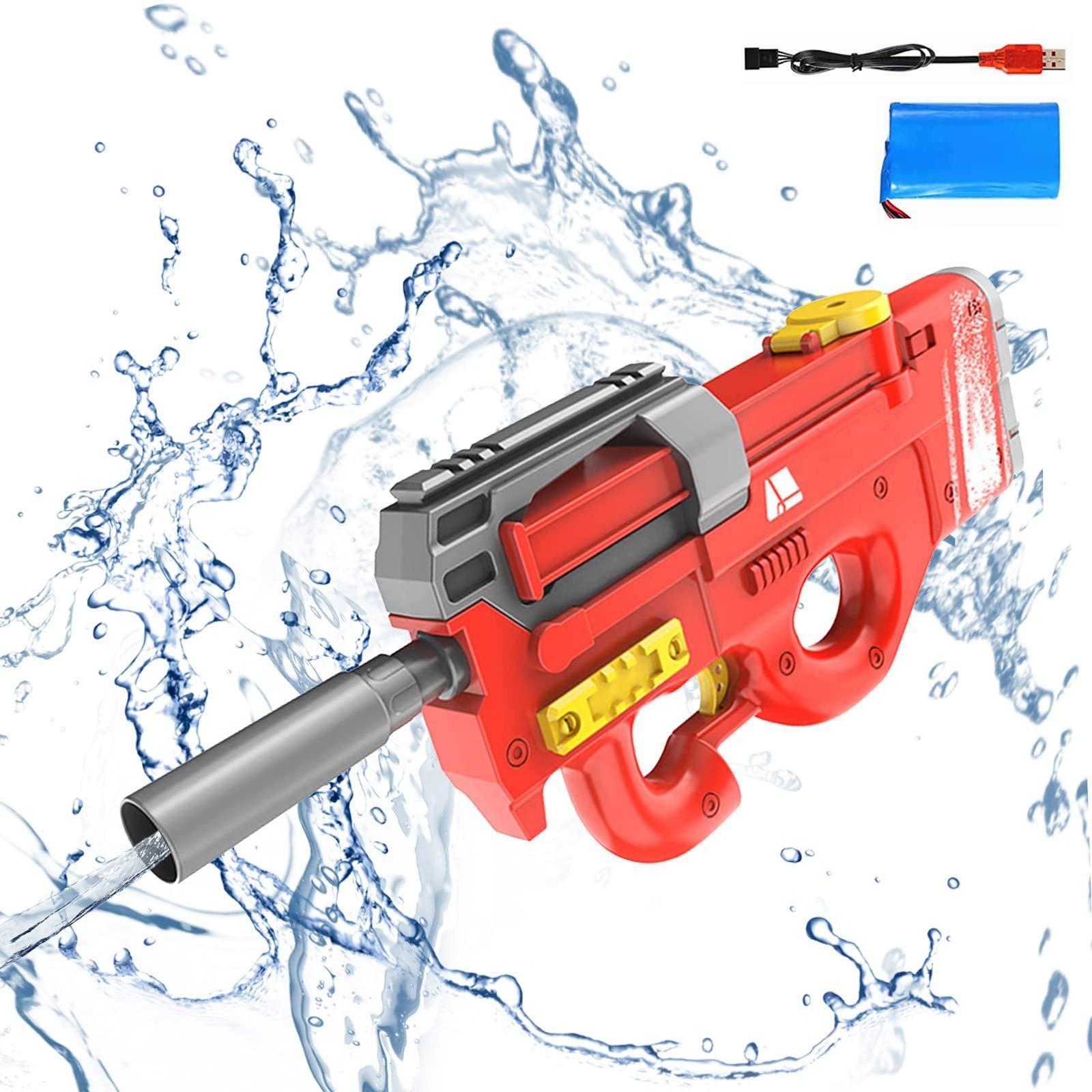 Electric Water Gun P90 | Large Capacity Outdoor Fun