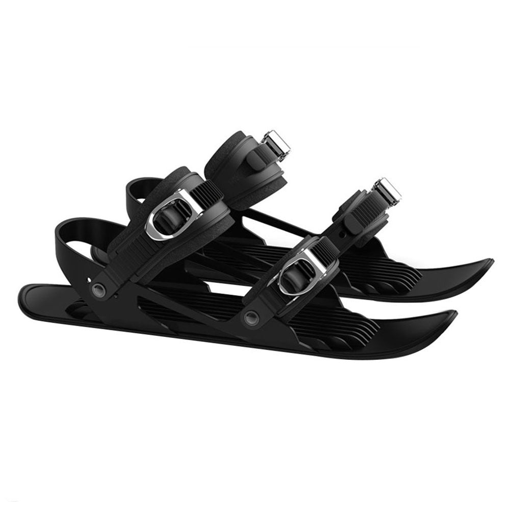Mini Ski Skates verstellbar | Portable Kurzski Snowblades für Schuhe Outdoor