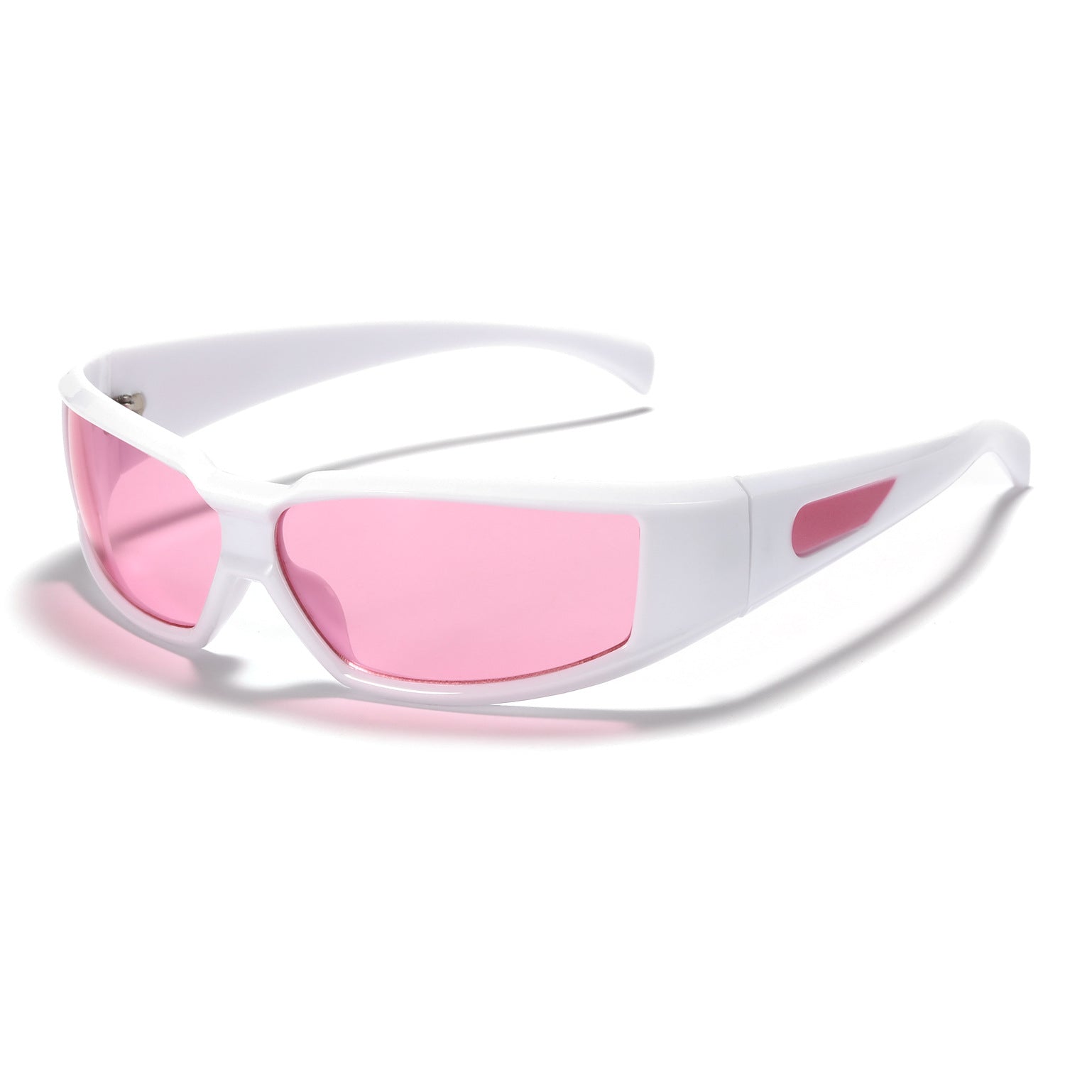 Ovale Sonnenbrille Unisex – Y2K Retro Punk UV400 Brille