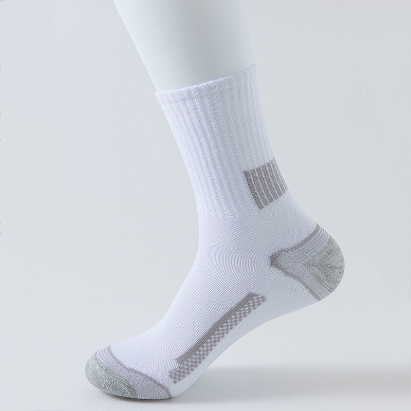 Men's Sports Socks Long Striped | breathable comfortable