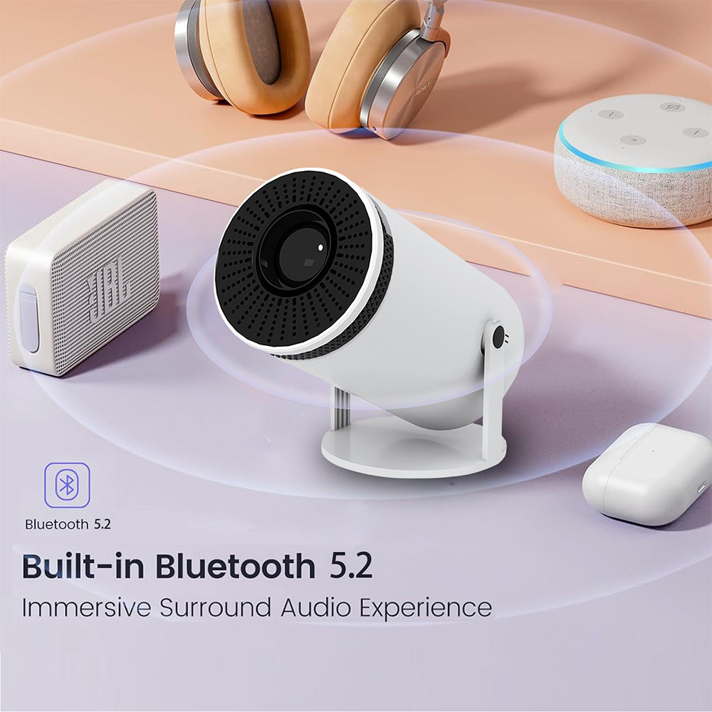 Y5S Mini 4K Projector Bluetooth – Portable HD Home Cinema Projector
