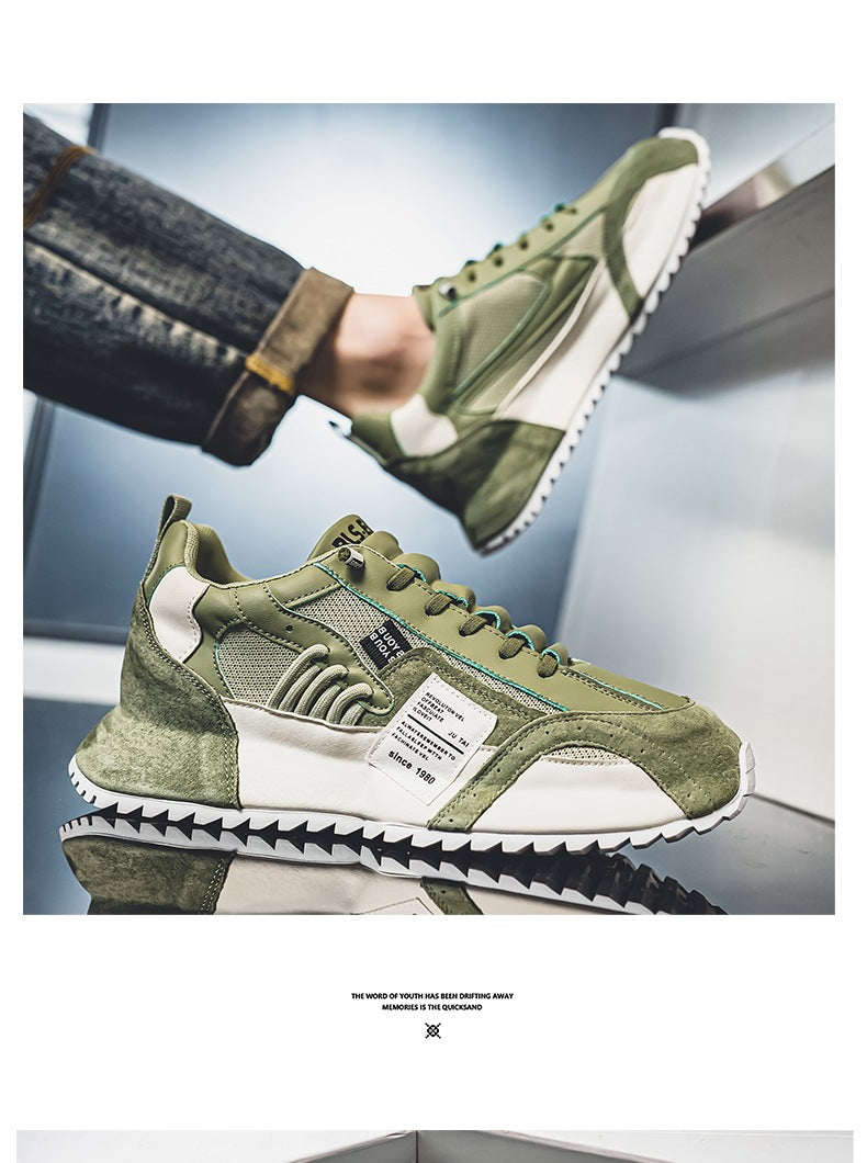 Men's sneakers with height-increasing thick sole | breathable non-slip