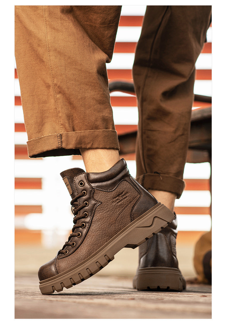 Men's Martin Boots High Top Platform – Trendy Worker Boots