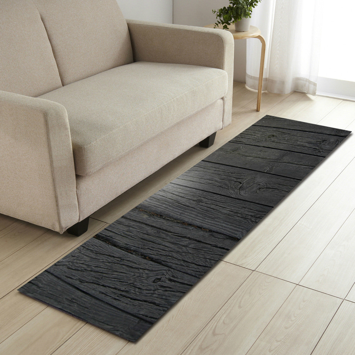 Rutschfester Teppich Wohnzimmer Schlafzimmer weich | Waschbar