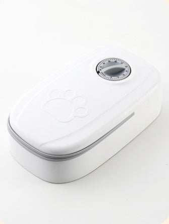 Automatic Pet Feeder Dog Cat | Timer Smart Pet Food Dispenser Stainless Steel