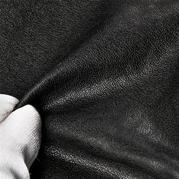 Men's Leather Business Casual Bag – Portable Laptop Briefcase