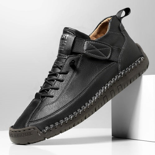Damen Leder Boots Plus Size | Bequeme Casual Schuhe Sommer