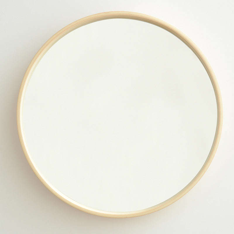 Wood Mirror Wall | Bathroom Mirror | Solid Wood Modern