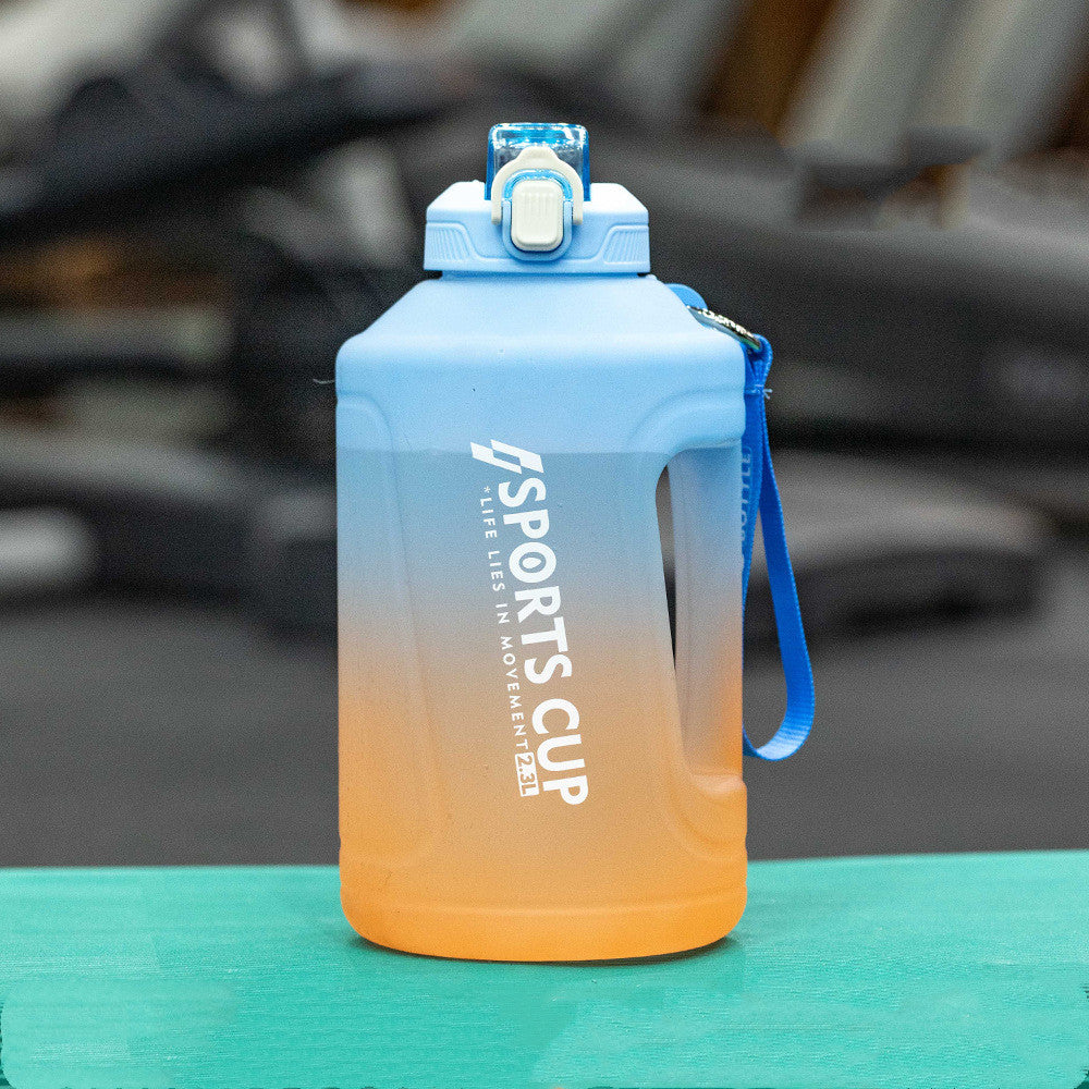 XL Sport Water Bottle with Straw - Large Fitness Water Bottle