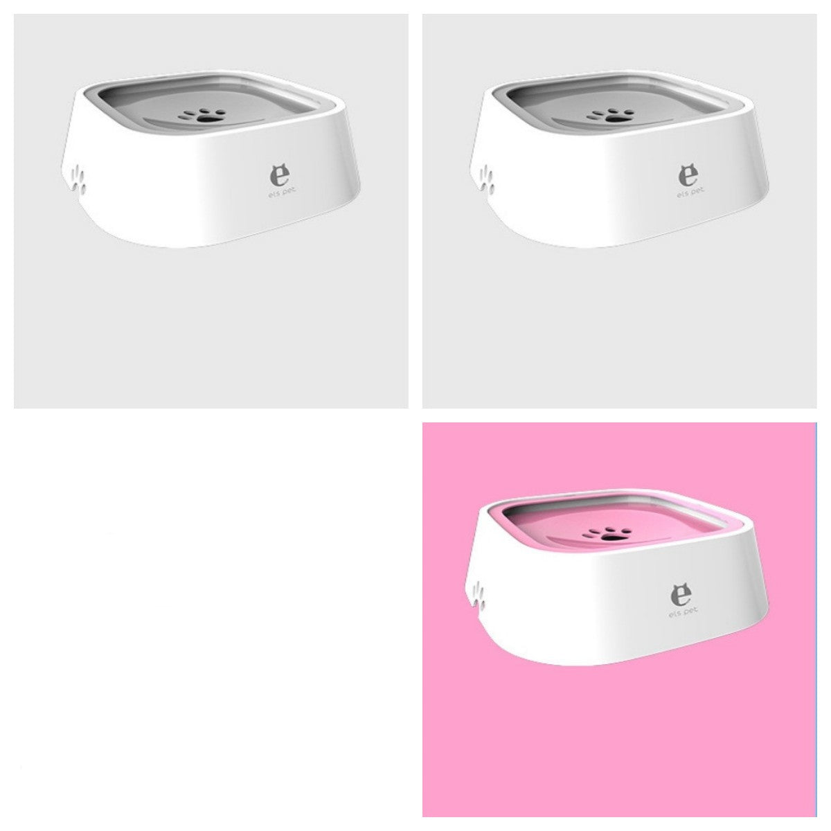 Pet Water Bowl for Dogs and Cats | Anti-Spill Slow Feeder 1.5L