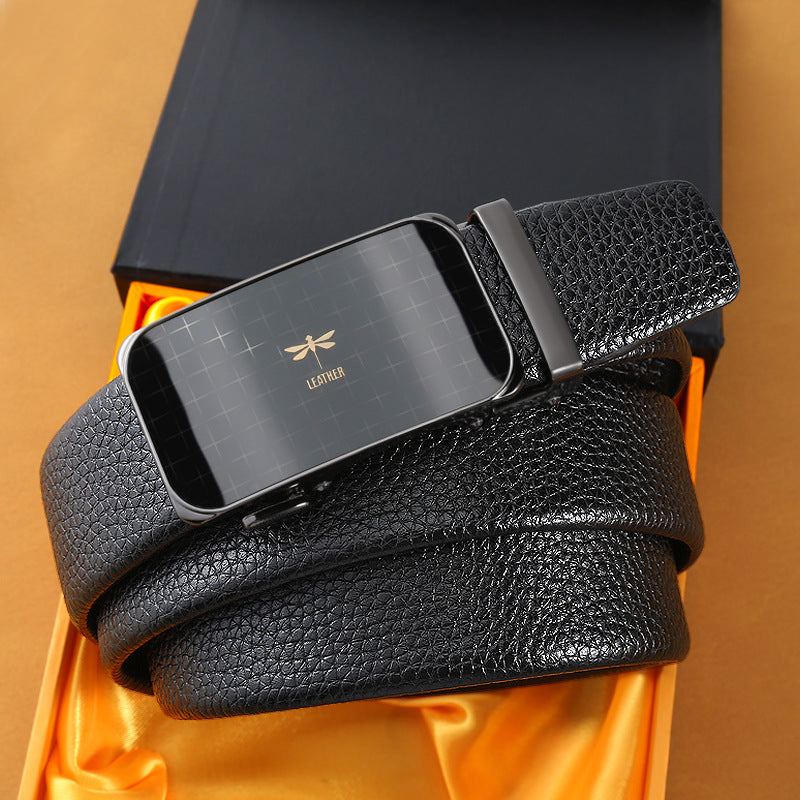 Herren Ledergürtel Spaltleder | Casual Business Gürtel elegant