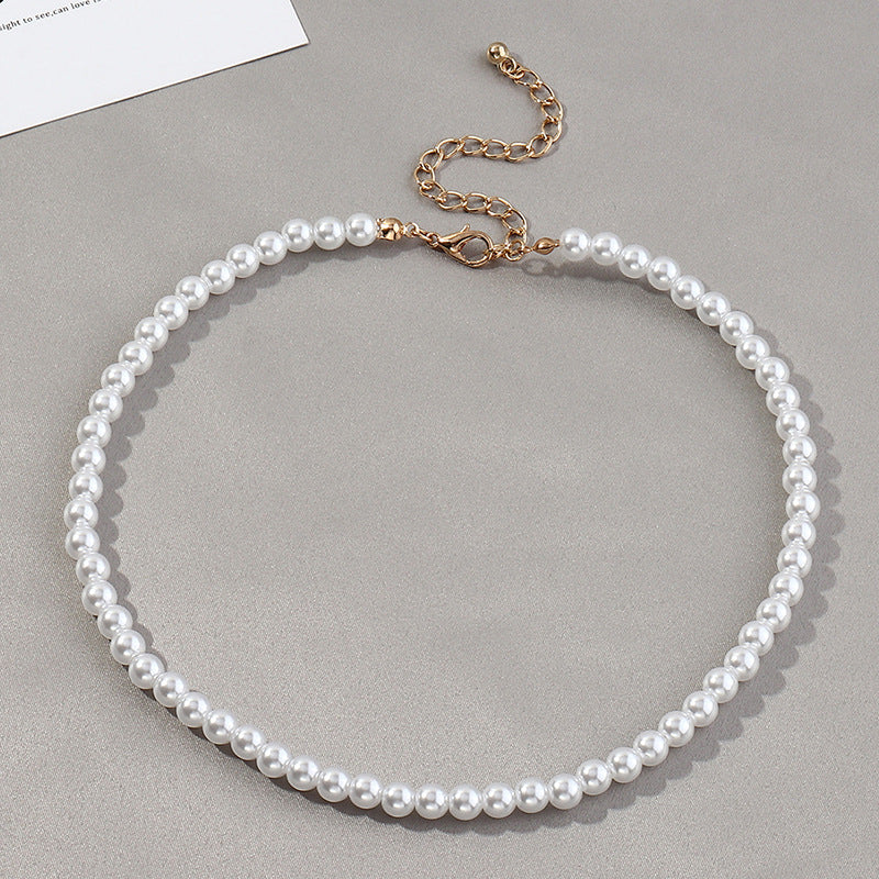 Elegant Round Pearl Necklace – Timeless Women's Jewelry with Style