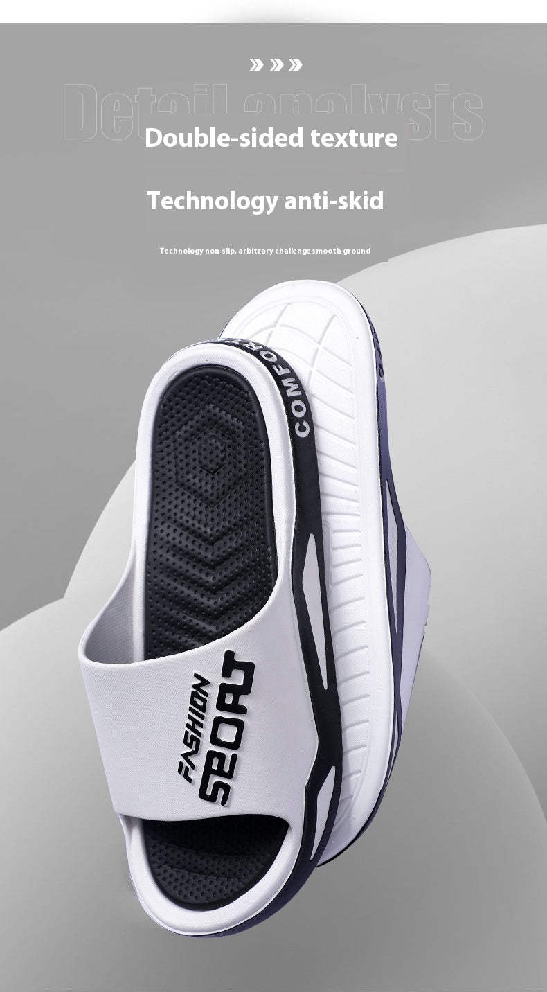 Men's Bathroom Slippers | Non-slip Soft House Slippers