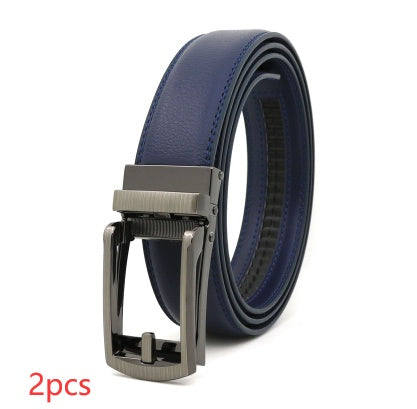 Men's Automatic Leather Belt | Elegant Holeless Belt