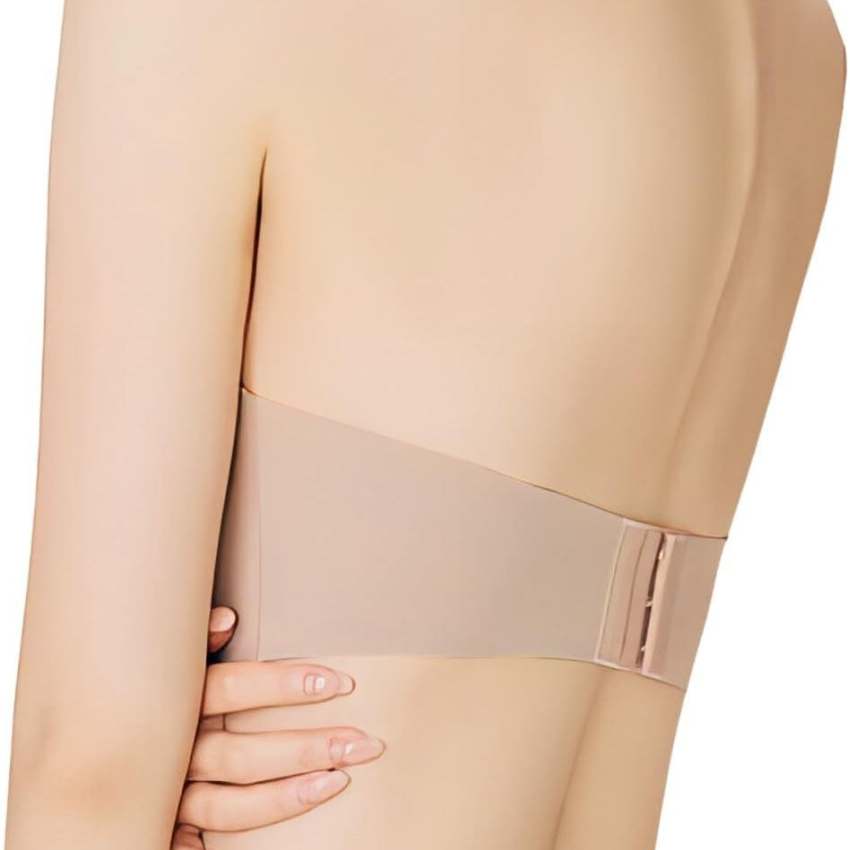 Trägerloser Bandeau BH Damen | Nahtloser Komfort BH
