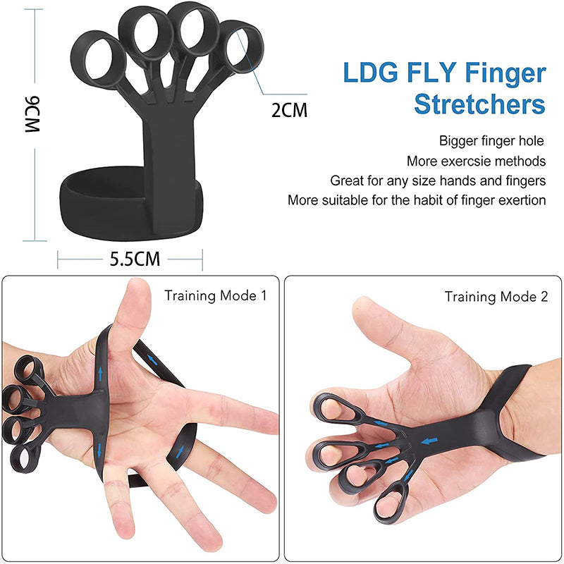Silicone Finger Exerciser Set | Hand Trainer for Grip Strength & Rehabilitation