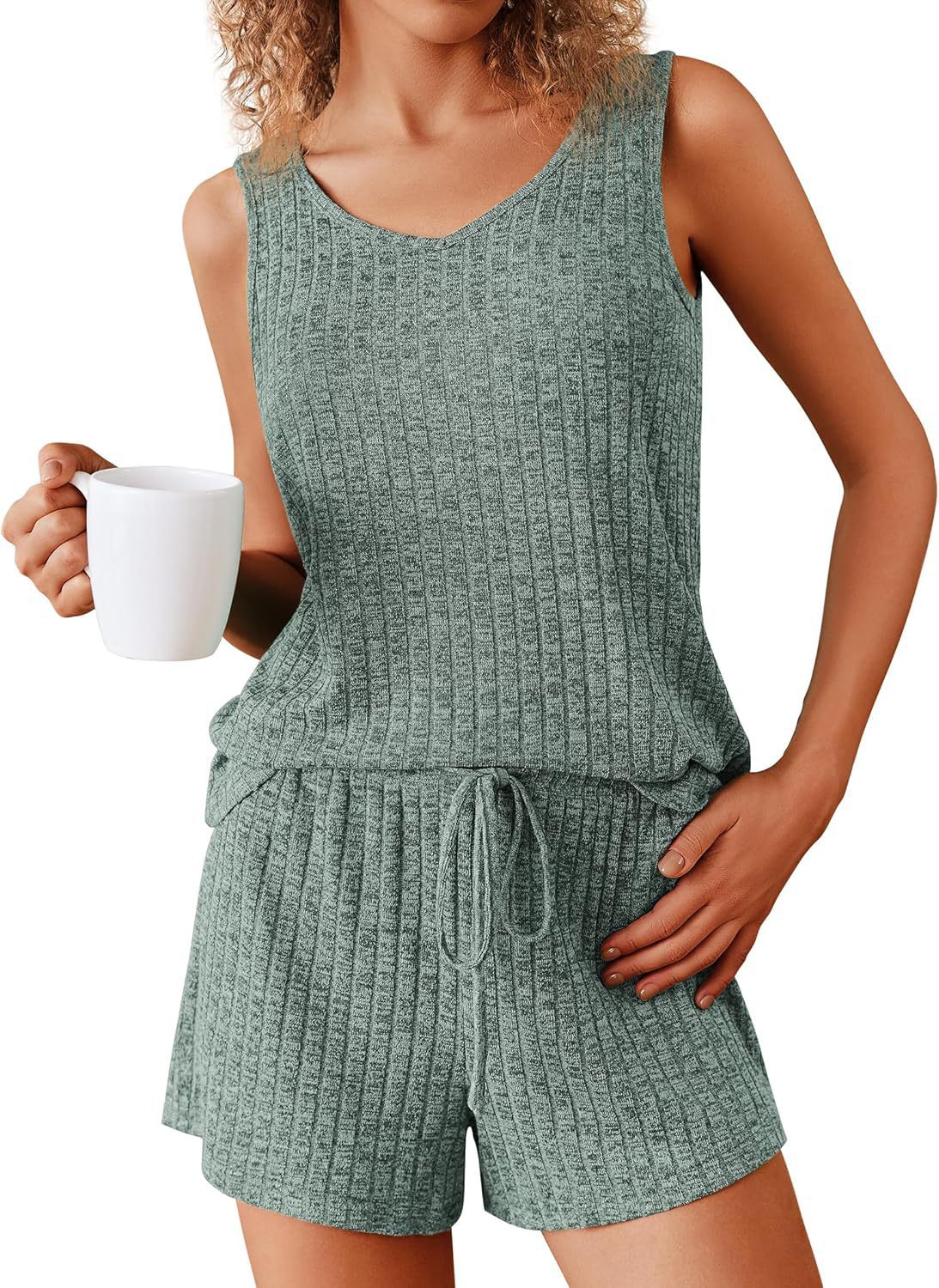 Women's Rib-Knit Pajamas | Modern Homewear Nightwear