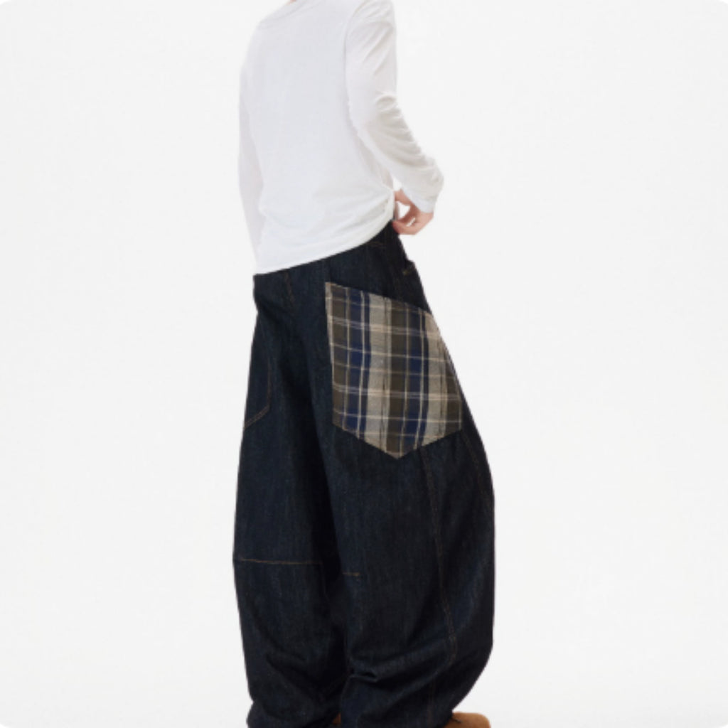 Men's Straight Leg Loose Fit Trousers - Versatile Long Trousers