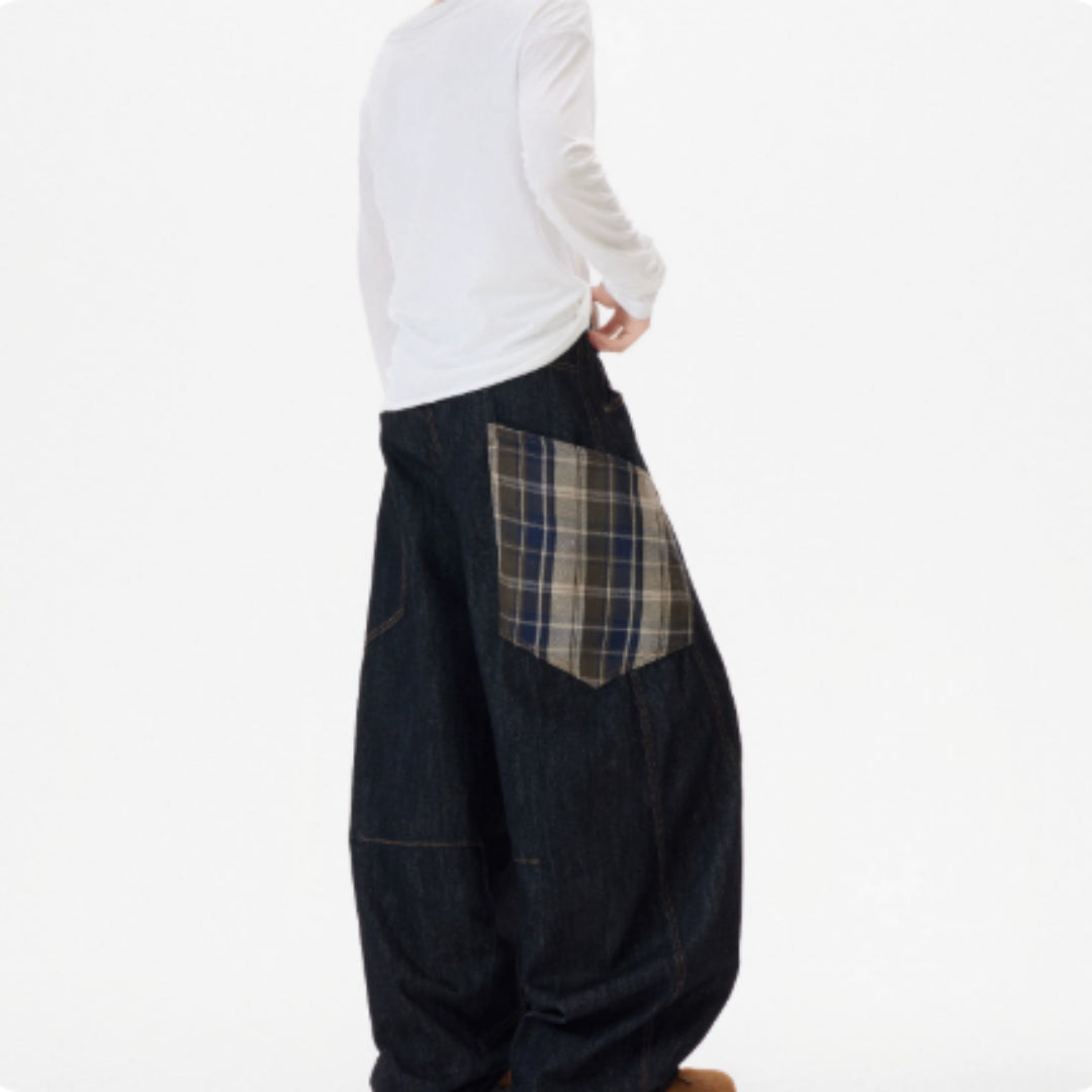 Men's Straight Leg Loose Fit Trousers - Versatile Long Trousers