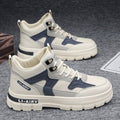 Men's High-Top Sneakers Large Sizes | Modern Casual Board Shoes