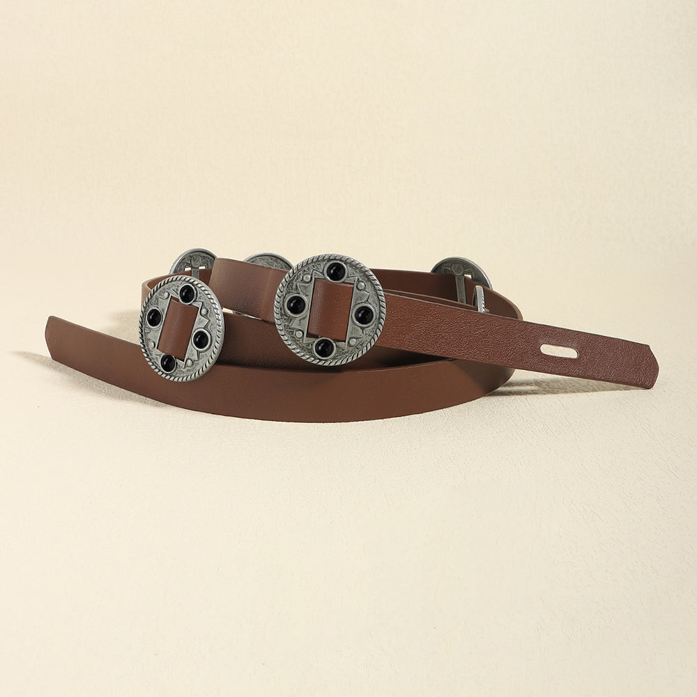 Women's Belt Ethno Retro Metal | Personalized Boho Style Adjustable