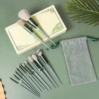 13-teiliges Make-up Pinsel Set | Profi Kosmetikpinsel für Foundation, Blush & Lidschatten