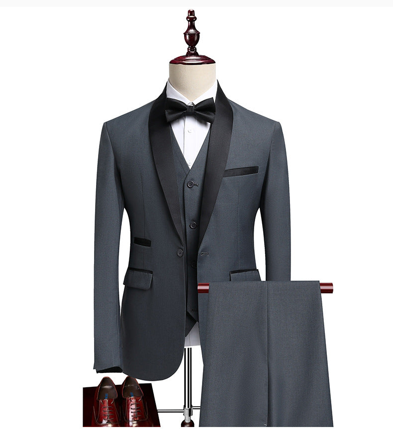Men's Business Casual Suit – Elegant Modern Formal Outfit