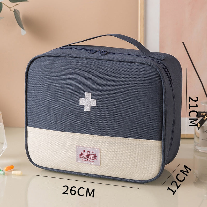 First Aid Bag | Travel Medicine Organizer Oxford Fabric
