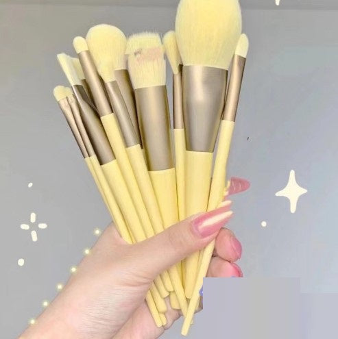 13-teiliges Make-up Pinsel Set | Profi Kosmetikpinsel für Foundation, Blush & Lidschatten