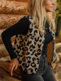 Women's Faux Fur Vest Leopard - Elegant, Warm & Stylish