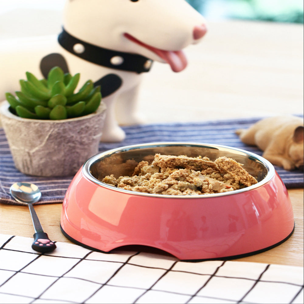 Stainless Steel Food Bowl Large | Dog Cat robust hygienic