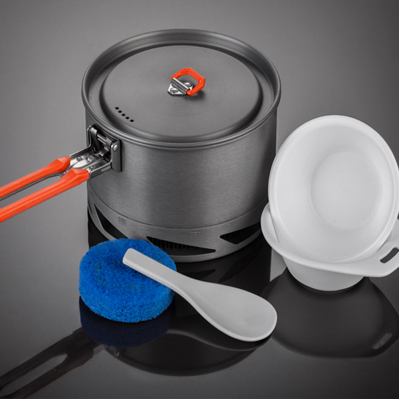Camping Kochgeschirr Set | Outdoor Aluminium Picknick Wandern Küche