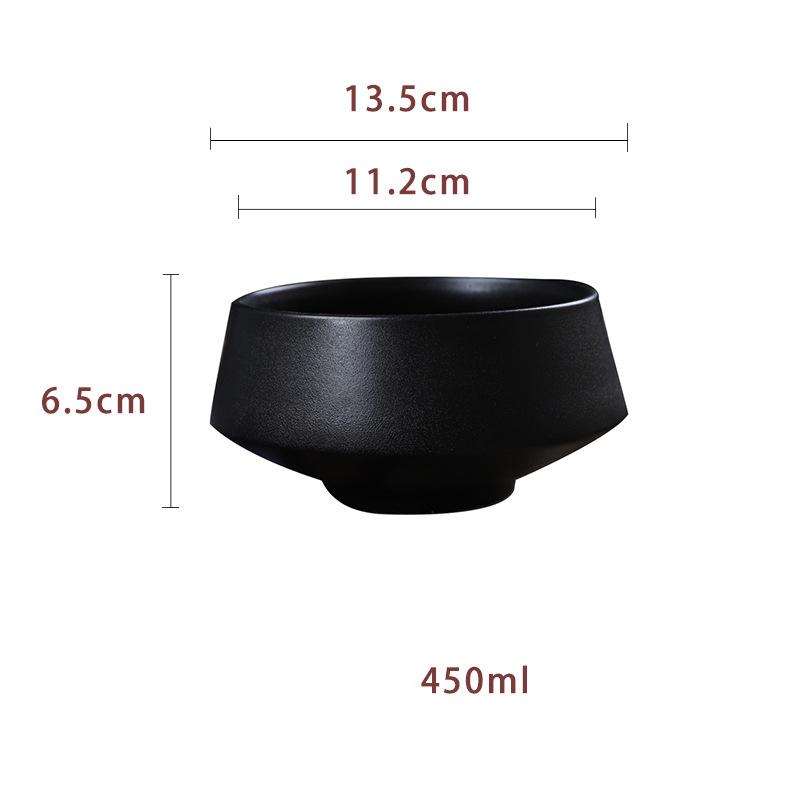 Large Ramen Bowl Ceramic Matt – Premium Noodle Bowl
