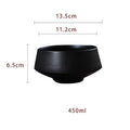 Large Ramen Bowl Ceramic Matt – Premium Noodle Bowl