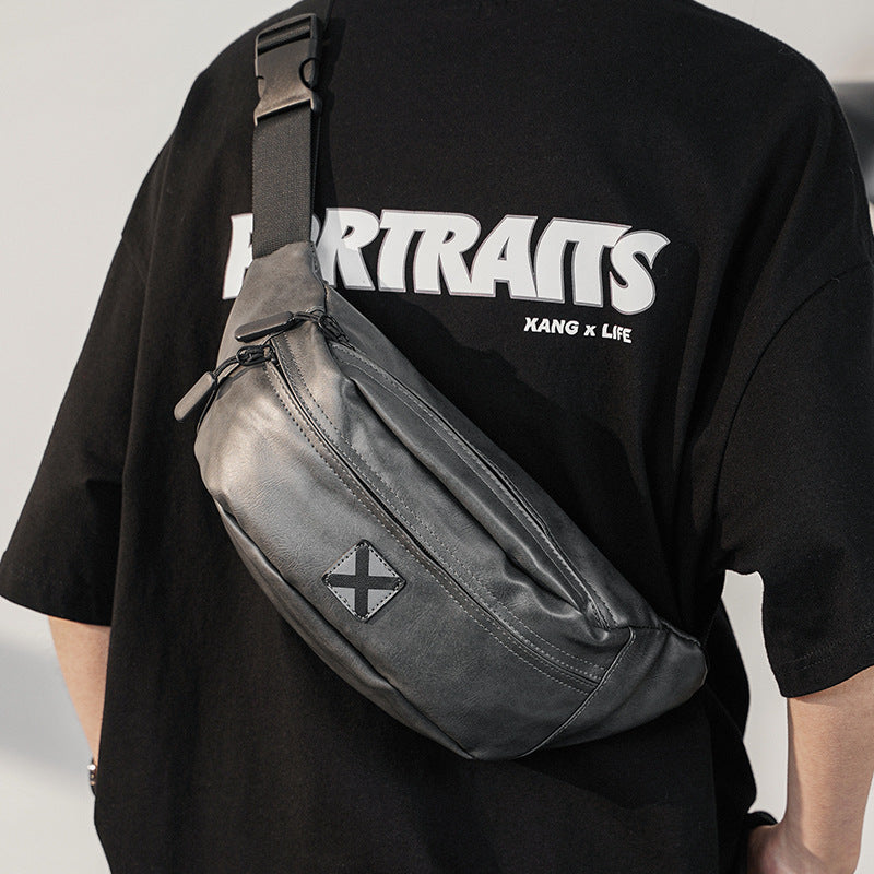 Koreanische Herren Umhängetasche – Trendige Fashion Schultertasche