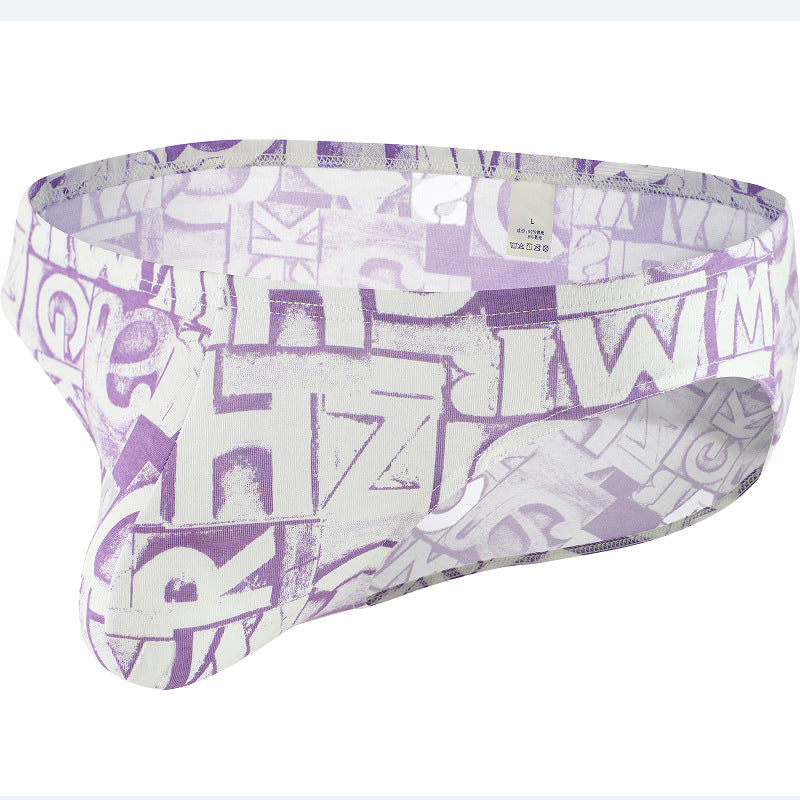 Men's Cotton Briefs Print | Breathable Trunks Underwear