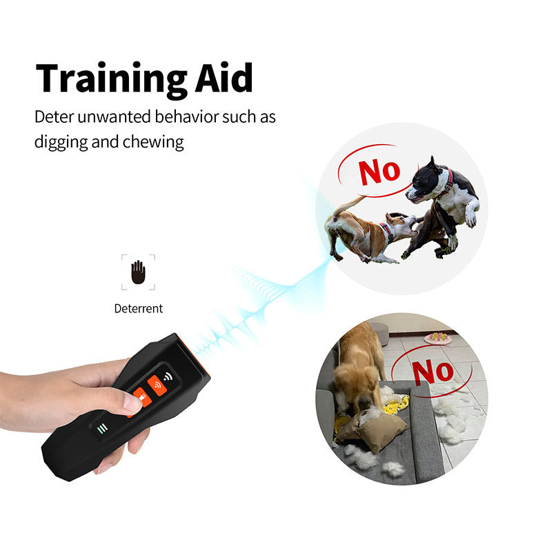 Ultrasound Anti-Bark Trainer | Dog Training Rechargeable Silent