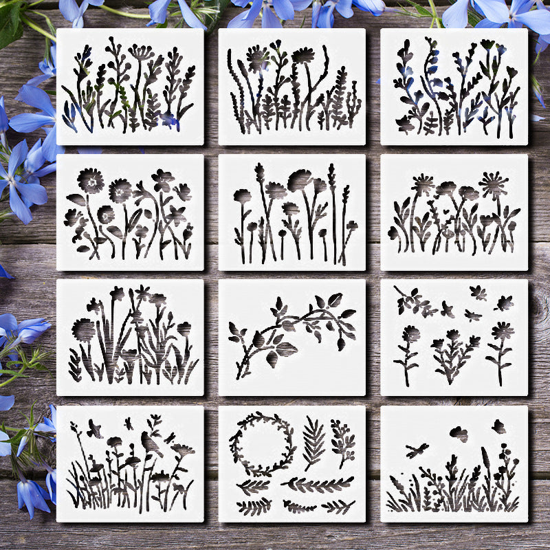Wildflower Coloring Page | DIY Spray Painting creative purchase