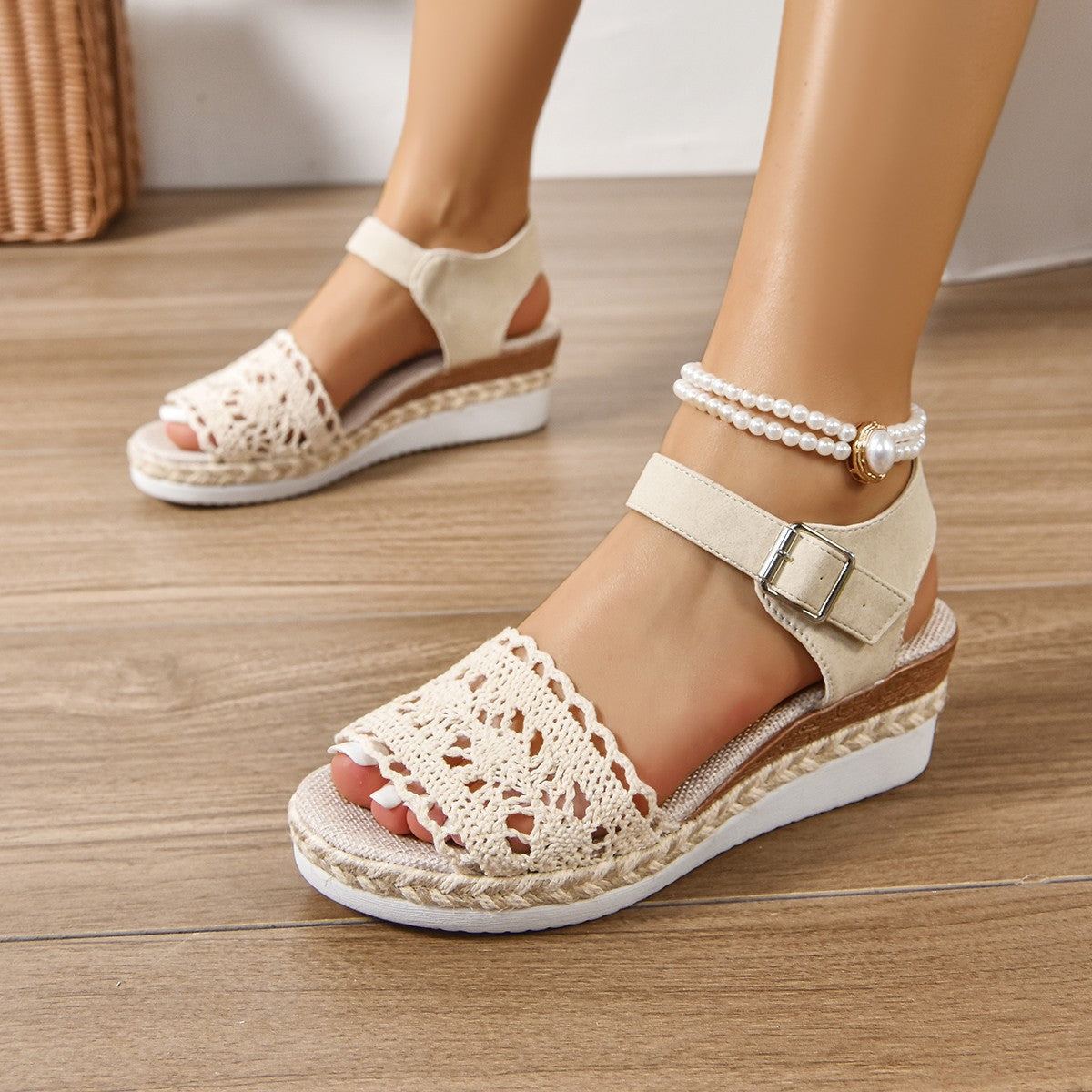 Women's Wedge Sandals Comfortable Platform Peep Toe Summer | Style