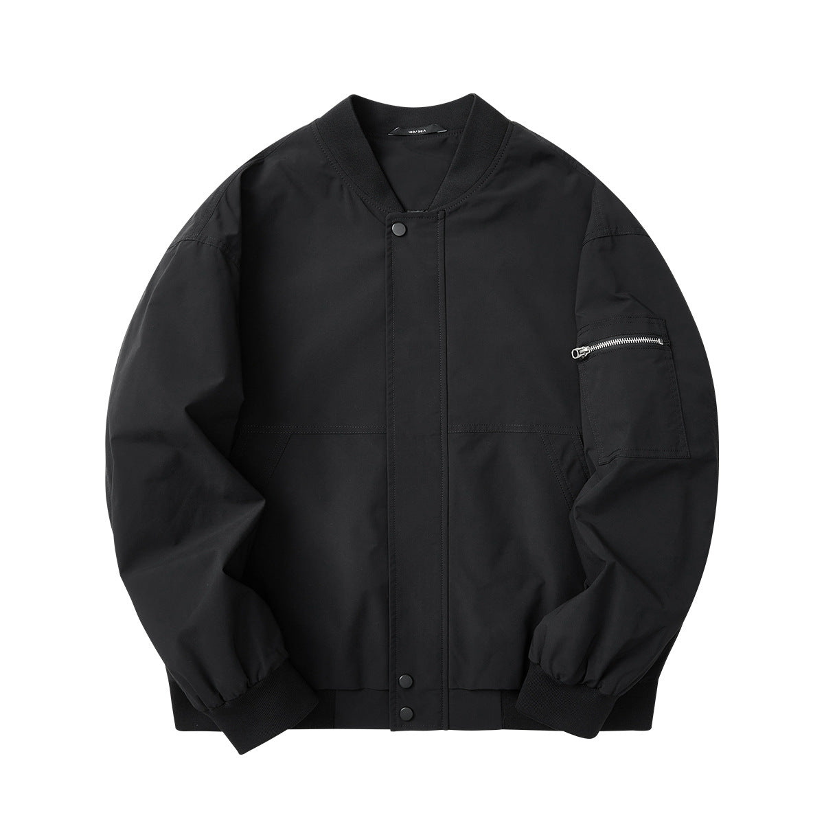 Men's Plain Spring Jacket – Fashionable Casual Transitional Jacket
