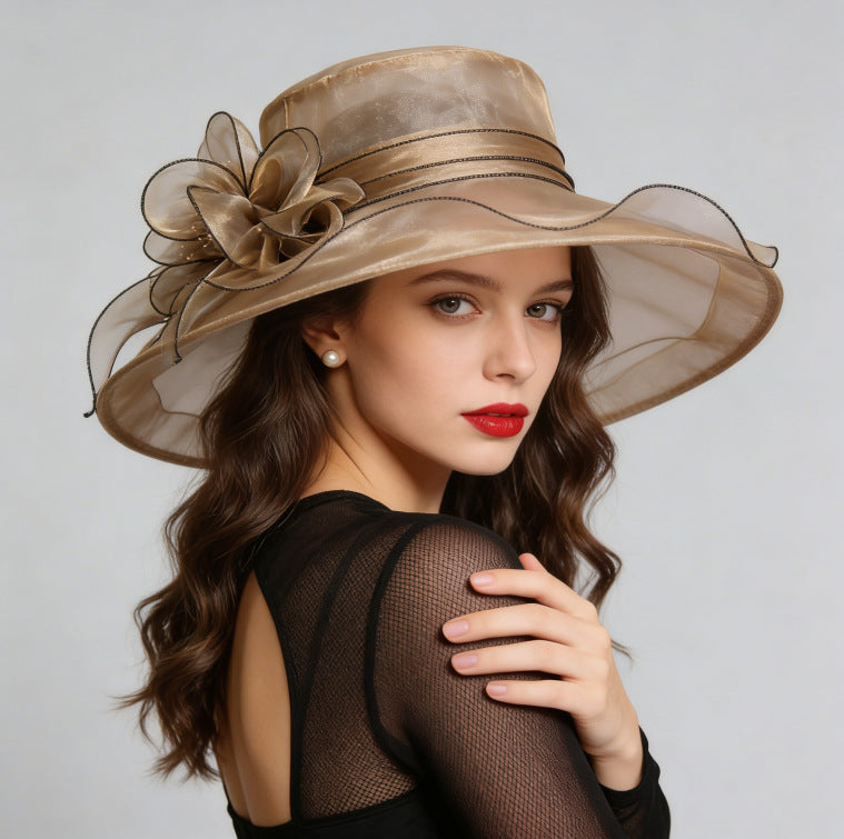 Women's Summer Hat with UV Protection – Breathable Mesh Sun Protection Hat