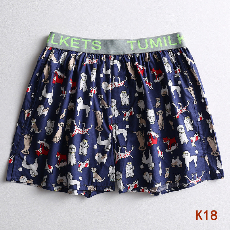 Men's Cotton Boxer Shorts | Print | Comfortable Homewear