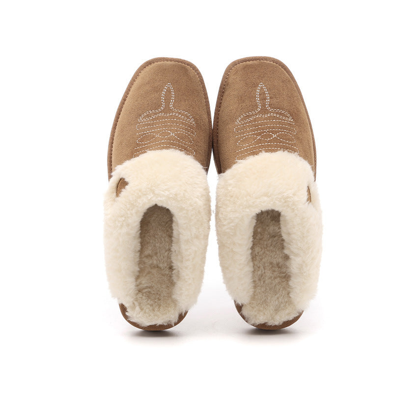 Women's Winter Slippers Warm – Cotton Faux Fur Comfort Slippers