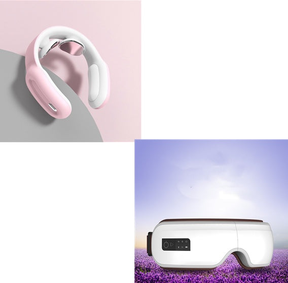 Smart Neck and Shoulder Massager with Remote Control | Electric Relaxation Massage