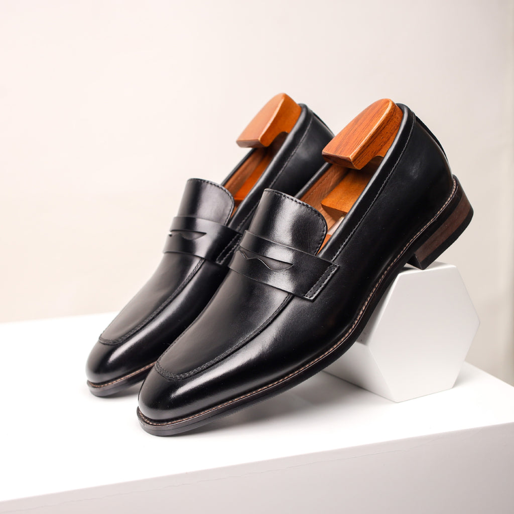 Men's Leather Loafers Business | Cowhide Comfortable Elegant