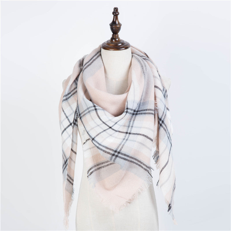 Damen Dreiecksschal Elegant | Herbst Winter Schal Stola