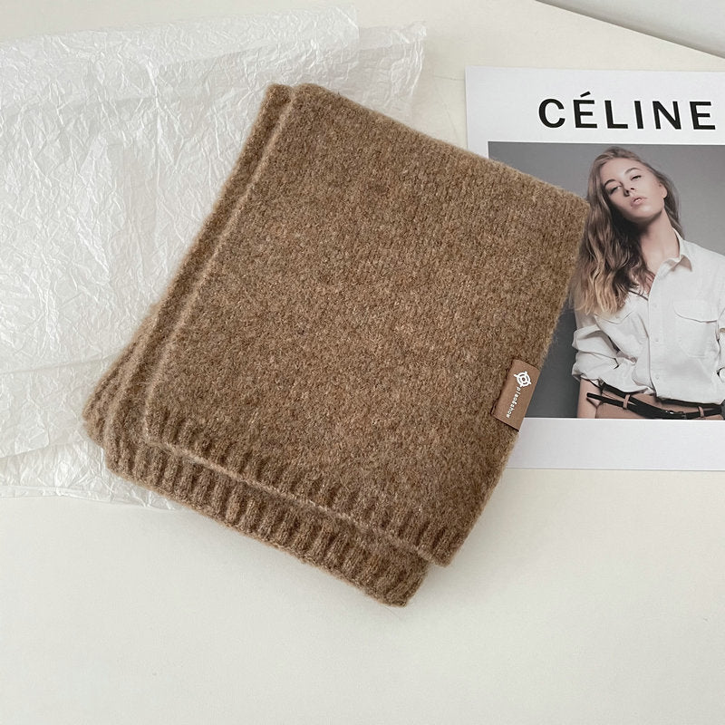 Women's Scarf Soft Warm Plain Elegant Autumn Winter Fashion Accessory