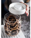 Vacuum Glass Storage Jar | Airtight Canister | Coffee Tea Storage